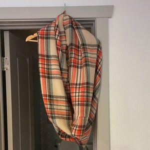 Plaid Infinity Scarf